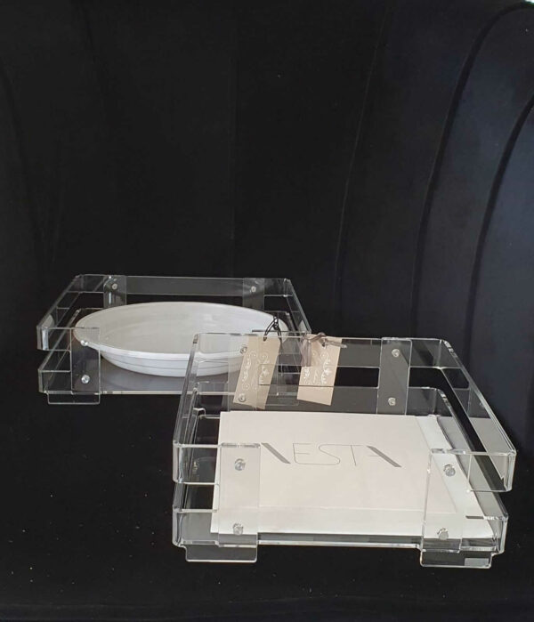 CASSETTINA ORGANIZER PORTA TOVAGLIOLI/OGGETTI - immagine 3